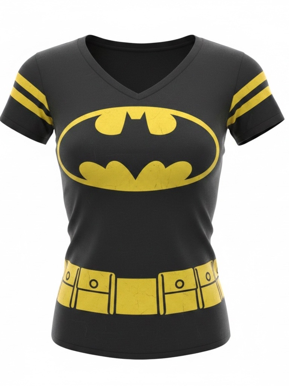 Batman Women’s / Junior’s V-Neck Tee S